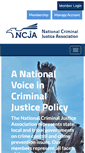 Mobile Screenshot of ncja.org